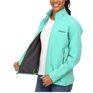Patagonia Women’s Adze Hybrid Polartec Jacket sz Medium in Aqua Stone